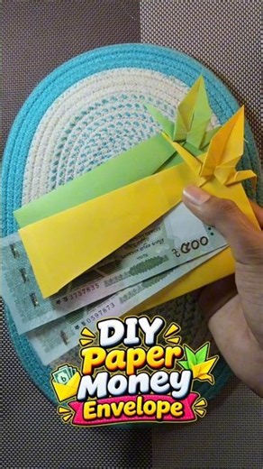 DIY Money Envelope💰😱 Made With Paper! DIY crafts | Handmade #Shorts #trending #crafts #handmade #diy