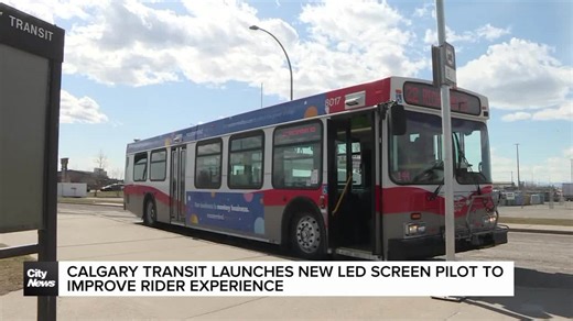 Calgary Transit launches new LED screen pilot to improve rider experience
