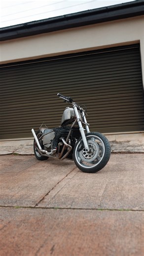 Our products aren't just for high end race bikes, you can even use them on a barn find 🤪 Here's a half built fully custom chopper being brought together with HEL products! #chopper #bike #motorbike #custom #helperformance | helperformance.com