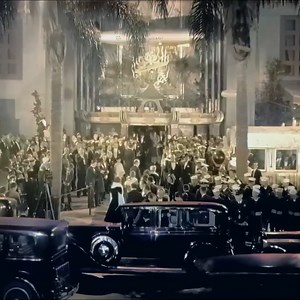 Hollywood, Los Angeles 1930s in color | Big Jet TV