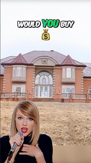 😳 Taylor Swift's Abandoned Mansion Is Selling for $700,000 #home