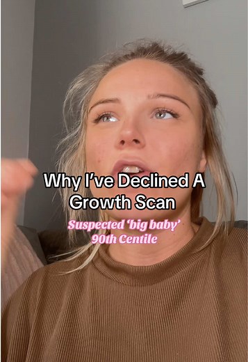 Declining Growth Scans: Understanding 'Big Babies'