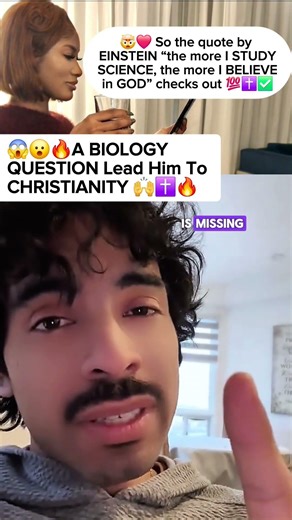 BIOLOGY VS GOD 😱🤯 #god #jesus #science