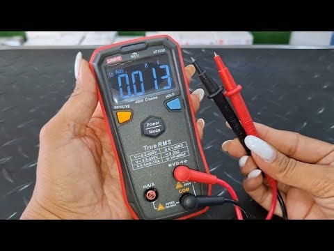 How to Use the UNI-T UT123D Multimeter | Quick Guide