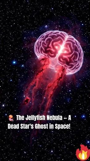 🪼 The Jellyfish Nebula — A Dead Star's Ghost in Space! #space