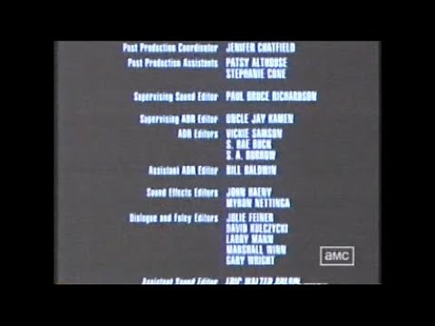 RoboCop 3 (1993) End Credits (AMC 2002)