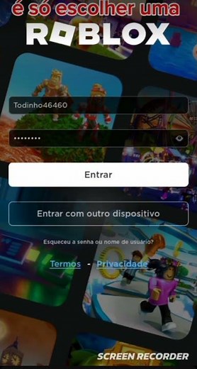 tutorial de como acessar as suas contas do roblox #roblox #shortsvideo
