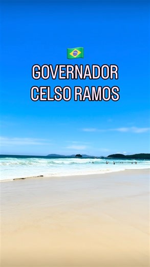 Java Pez on Instagram: "Governador Celso Ramos🏝️ Sin lugar a dudas Governador Celso Ramos es la estrella de todos los lugares del sur de Brasil. Un verdadero paraíso. Praia de Palmas y Praia Grande como grandes destinos que se suman a las más de 40 playas que tiene Celso Ramos. Agendá este destino. Una vez que lo conoces es muy difícil que vayas a otro. Si querés conocer, @destinocheckin es la inmobiliaria 1 de la zona y tiene, no solo las mejores propiedades sino que es súper completa con serv