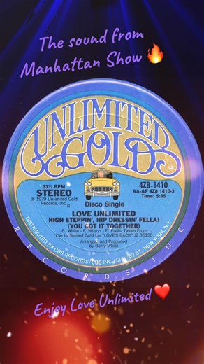 🎶 #LaPetite Histoire du single — Love Unlimited – “High Steppin’, Hip Dressin’ Fella (You Got It Together)” Label : Unlimited Gold • Année : 1979, Prod & Arrangements : Barry White, Album : L"ove Is Back". Le son du glamour soul disco funk version Barry White. Sorti à la fin des seventies, “High Steppin’, Hip Dressin’ Fella” est un bijou de soul orchestrale funky, taillé pour les clubs chics de L.A. à l’époque des pattes d’eph et des vestes lamées. Le morceau est signé par le trio Love Unlimite