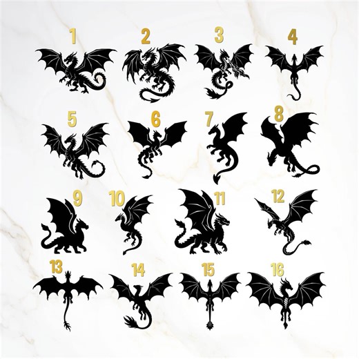 Dragon Decal, Dragon Sticker, Vinyl Decals for Walls, Car Bumper Stickers - Etsy