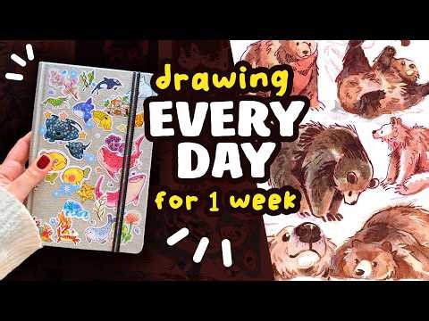 I drew every day for 7 days - here's what I learned