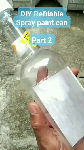 DIY Refilable spray paint can Part 2 #spraypaint #refillable #doityourself #hacks #tips #diy | Marvin Lorenzo