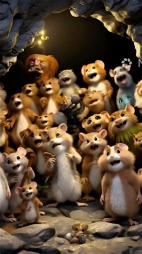 Hamster’s Paradise: An AI Rap Odyssey 🐹🎤 #shorts