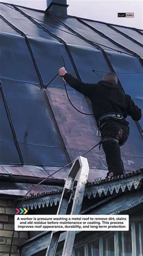Roof Cleaning Process | Powerful Pressure Washing Skills