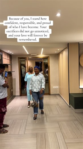 My Aunty @Asmaa James Good day everyone. I want to take a special moment to appreciate my aunty, a woman I truly owe so much to. Thank you, aunty, for giving me the gift of education when I needed it most. You didn’t just send me to school—you invested in my future. You groomed me with love, discipline, and strong values, shaping me into the woman I am today. Every lesson, correction, and encouragement came from a place of genuine care. You never joked with my life or my future; you took me seri