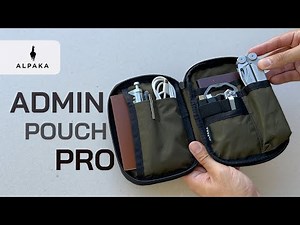 Alpaka Admin Pouch Pro Review | Compact EDC Pocket Organizer!