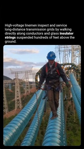 Working on High-Voltage Power Lines