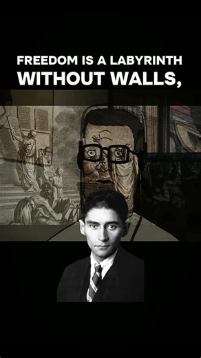 "Kafka: I Am Free And That Is Why I Am Lost"🧠🔥💯 #history #philosophy