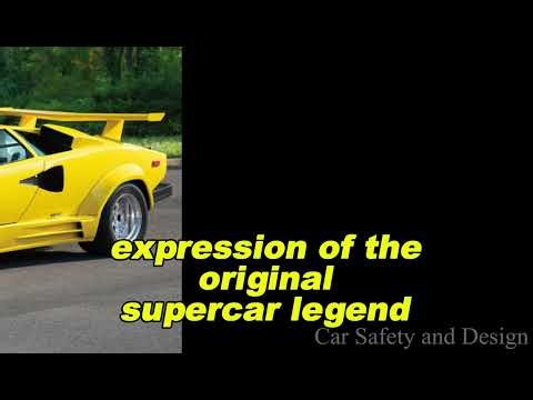 1988 Lambotghini Countach 5000 QV - Reel 1 of 5