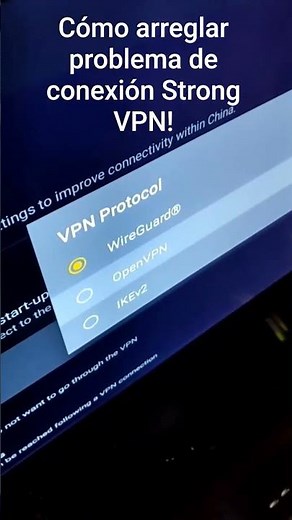 Cómo arreglar problema de conexión y errores de Strong VPN en tus dispositivos!#todotvstreaming