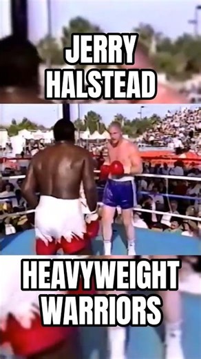 ⬆️ FULL VIDEO ⬆️ | Jerry Halstead 🇺🇸 | Heavyweight Boxing Warriors Of The 1980s ⚔️ #Shorts