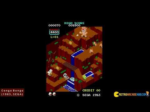 Congo Bongo (1983, SEGA) for ARCADE