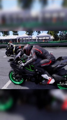 Kawasaki Ninja H2R Track Race | World Fastest Super Bike|#ride5