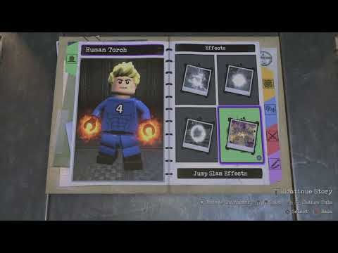 How to make Human Torch in LEGO DC Supervillains