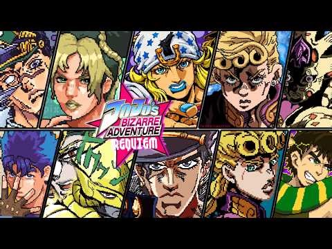 REQUIEM - All Super Moves in JoJo's Bizarre Adventure [MUGEN]