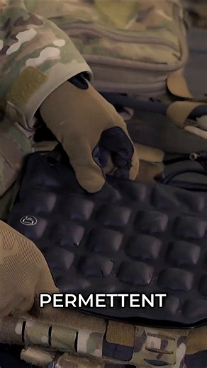 The comfort of tactical pads: ventilation, weight distribution, and protection guaranteed! #shorts