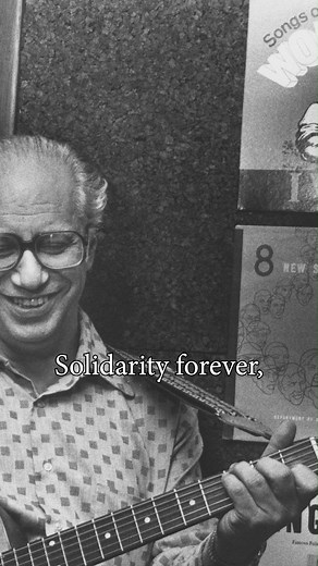 “Solidarity forever, for the union makes us strong” 🎵 Written in 1915 by organizer, poet, artist, and writer Ralph Chaplin, “Solidarity Forever” is one of the most popular union songs of the American labor movement. Chaplin was inspired by the West Virginian coal miners during the Paint Creek–Cabin Creek Strike of 1912. As a member of the Industrial Workers of the World (I.W.W.), Chaplin was the editor of their publications “Solidarity” and “Industrial Worker.” This version of the song was reco