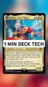 Kefka, Court Mage | 1min Deck Tech | #shorts #mtg #magicthegathering #edh #cedh #finalfantasy