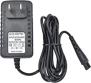 Replacement Charger for Remington Shaver F5-5800 F7800 F5800 F5790 F4790 R5150 R6130 R-6150 MS2-390 MS3-2700 MS680 R9100 Electric Razor Trimmer PA1204N Power Cord