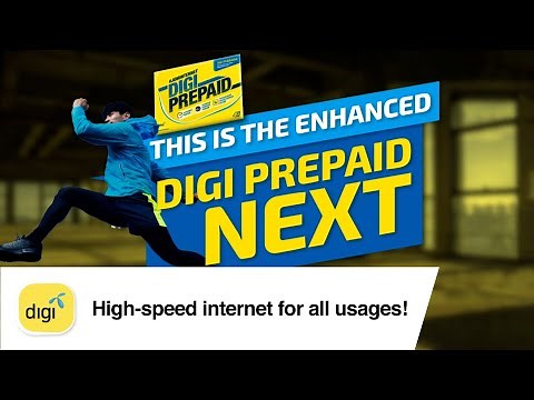 Newly Enhanced Digi Prepaid NEXT - Juara Internet Pantas
