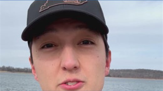 Ice forms at Patoka Lake as temperatures dip