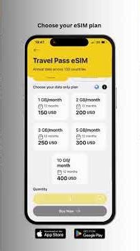 Travel Pass — one eSIM for all your trips