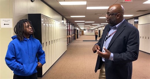 Graduation coach inspired to help students walk across the stage