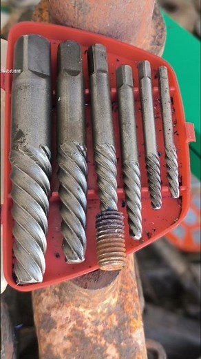 Hardware tools Easy Outs Set Screw Extractor, designed for removing damaged screws, bolts, #shorts