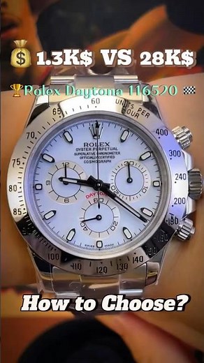The Purest Racing Icon! Rolex Daytona 116520 White Dial Review #luxurylife #rolexdaytona