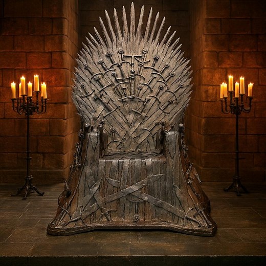 Game of Thrones Iron Throne Full-size Prop Replica – Handcrafted Medieval Masterpiece for Hardcore Fans - Etsy