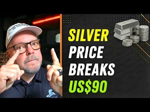Silver $90 Barrier Down – What Happens Now?