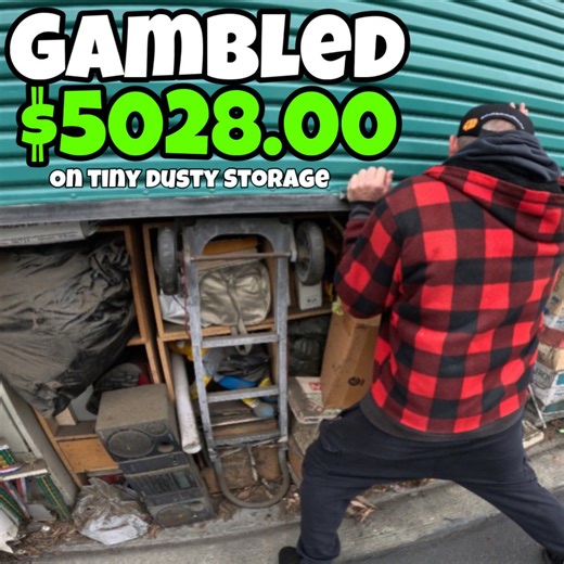 Gambled $5028.00 on Tiny Dusty Storage #storagewars #storage #money | Storage Auction Pirate