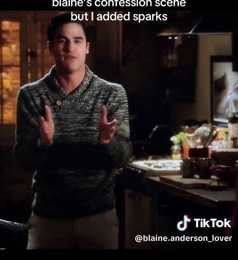 Part 1 - let me know if you think I should do more scenes! #sparks #blaineanderson #glee #klaine #pleak