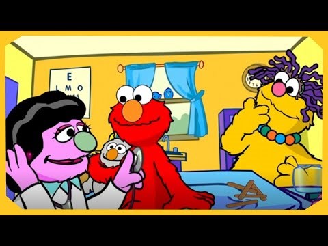 Sesame Street: Elmo Goes to the Doctor Gameplay (Browser Game)