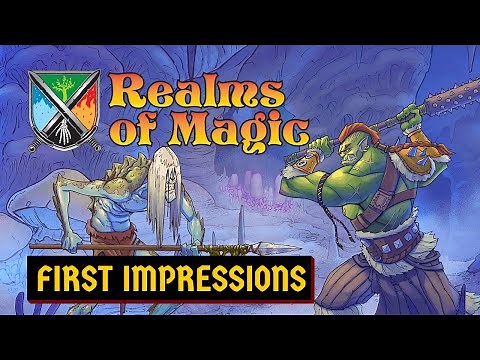 REALMS OF MAGIC Gameplay w/ Commentary | First Impressions | Deep RPG w/ Crafting and Survival