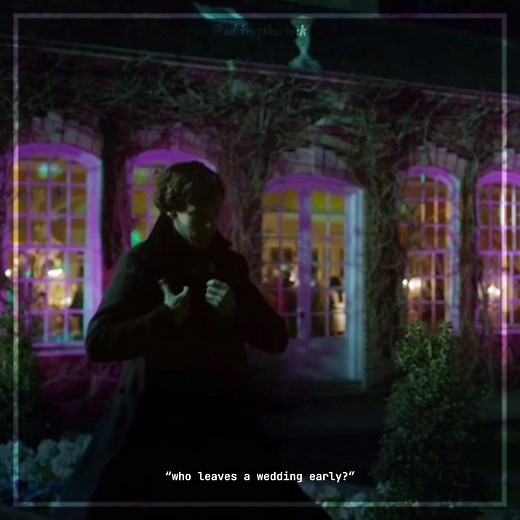 Sherlock Holmes Wedding Speech with Mrs. Hudson Edit