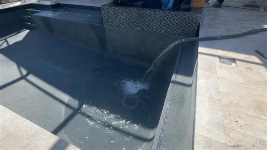 #ElysianPools filling up our Pool Project in Lorraine Lakes LWR using two Water Trucks | Elysian Pools