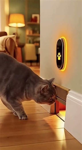 Cat ko mila secret door #shorts