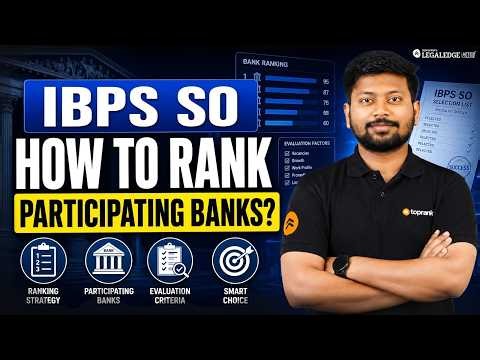 IBPS SO Bank Preference Order | Which to Choose First?