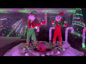 Full Christmas Light Show 2025